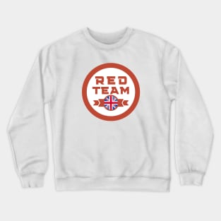 Cybersecurity Red Team UK Gamification Badge CTF Crewneck Sweatshirt